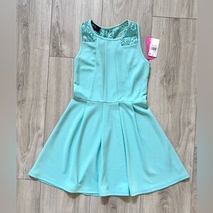 (NWT) BCX Girl Dress, girl 16, mint color